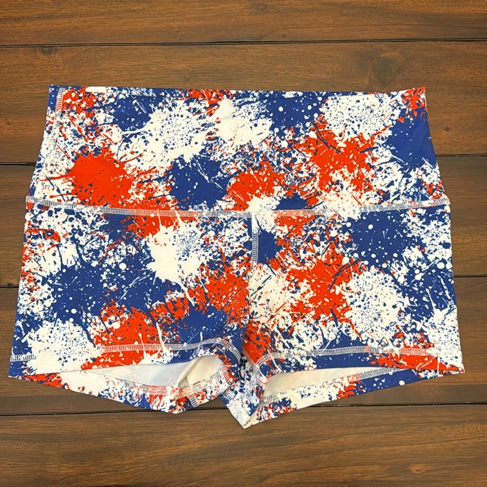 Rokthebox Red, White, & Blue Splatter Size Xl - image 1